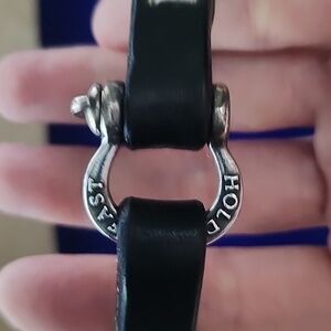 James Avery Hold Fast Leather Bracelet